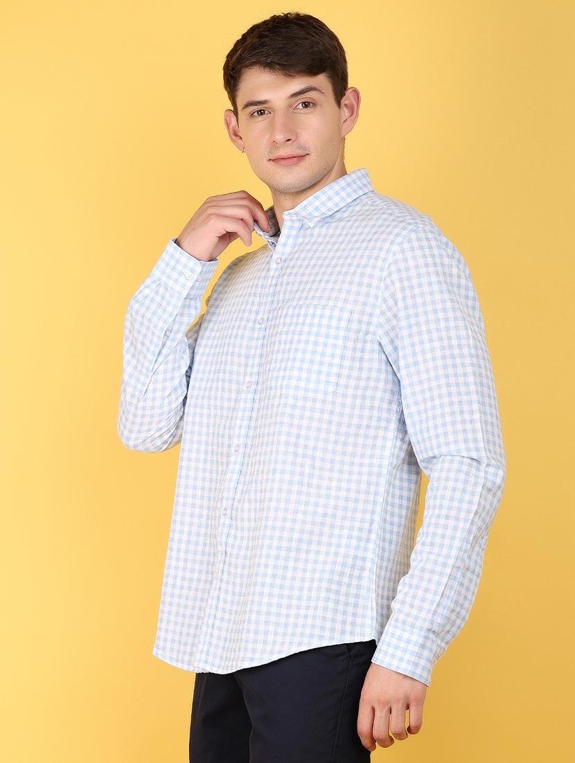 men checkered casual shirt - 21168898 -  Standard Image - 1