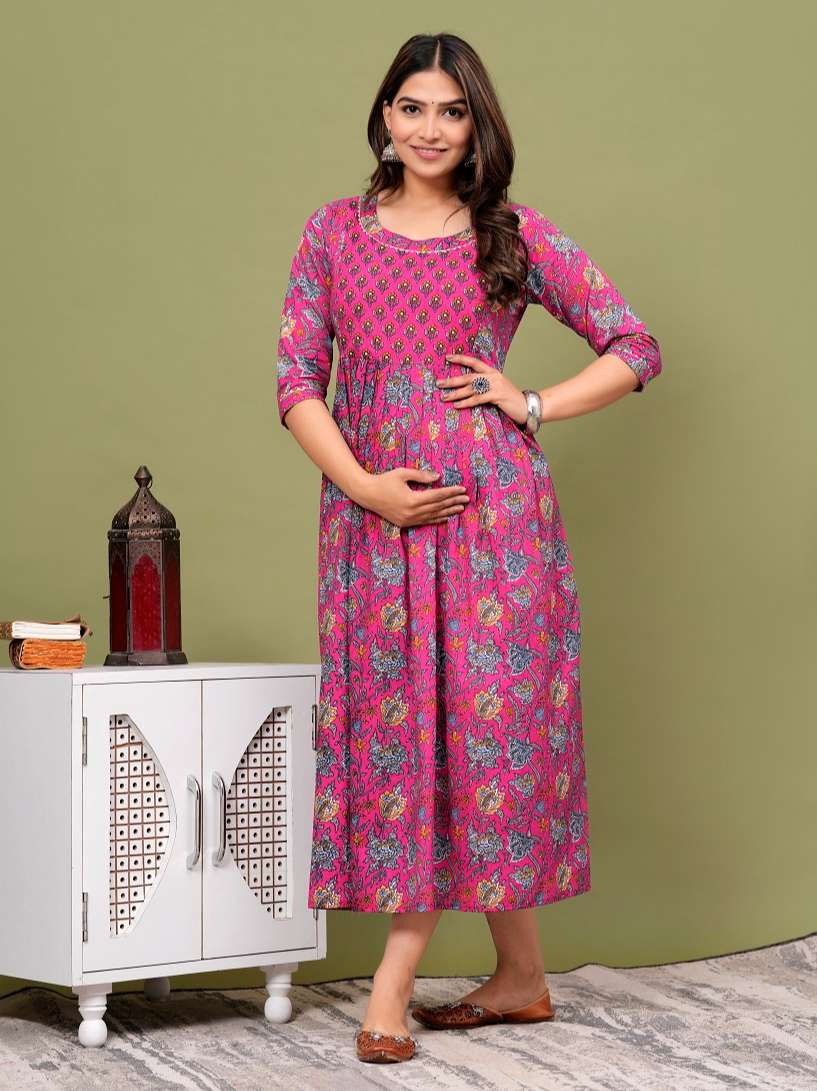 cotton maternity and feeding kurti  - 21169134 -  Standard Image - 1