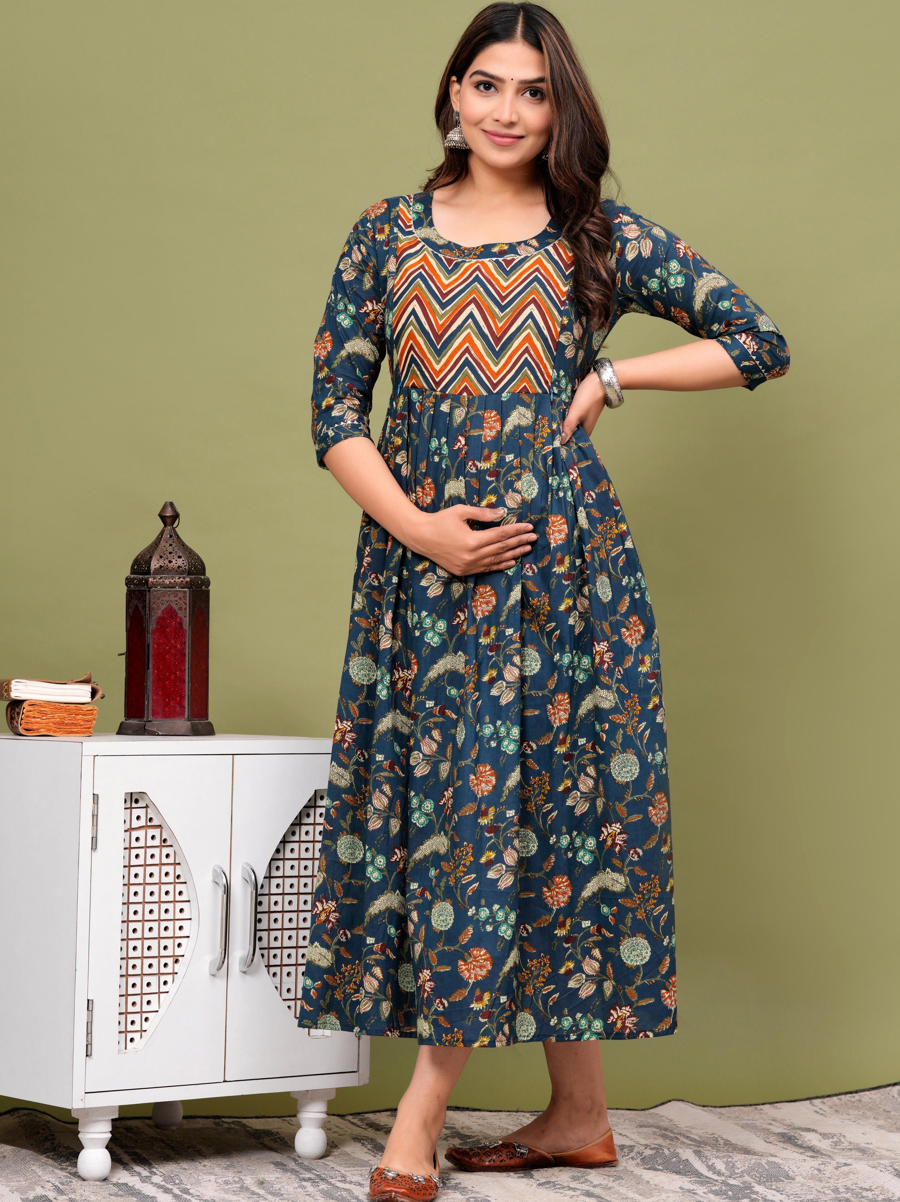 cotton maternity and feeding kurti  - 21169135 -  Standard Image - 1