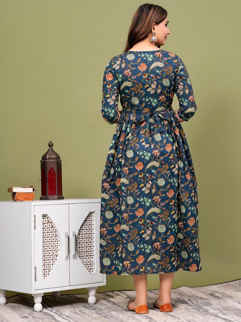 cotton maternity and feeding kurti - 21169135 - Standard Image - 4