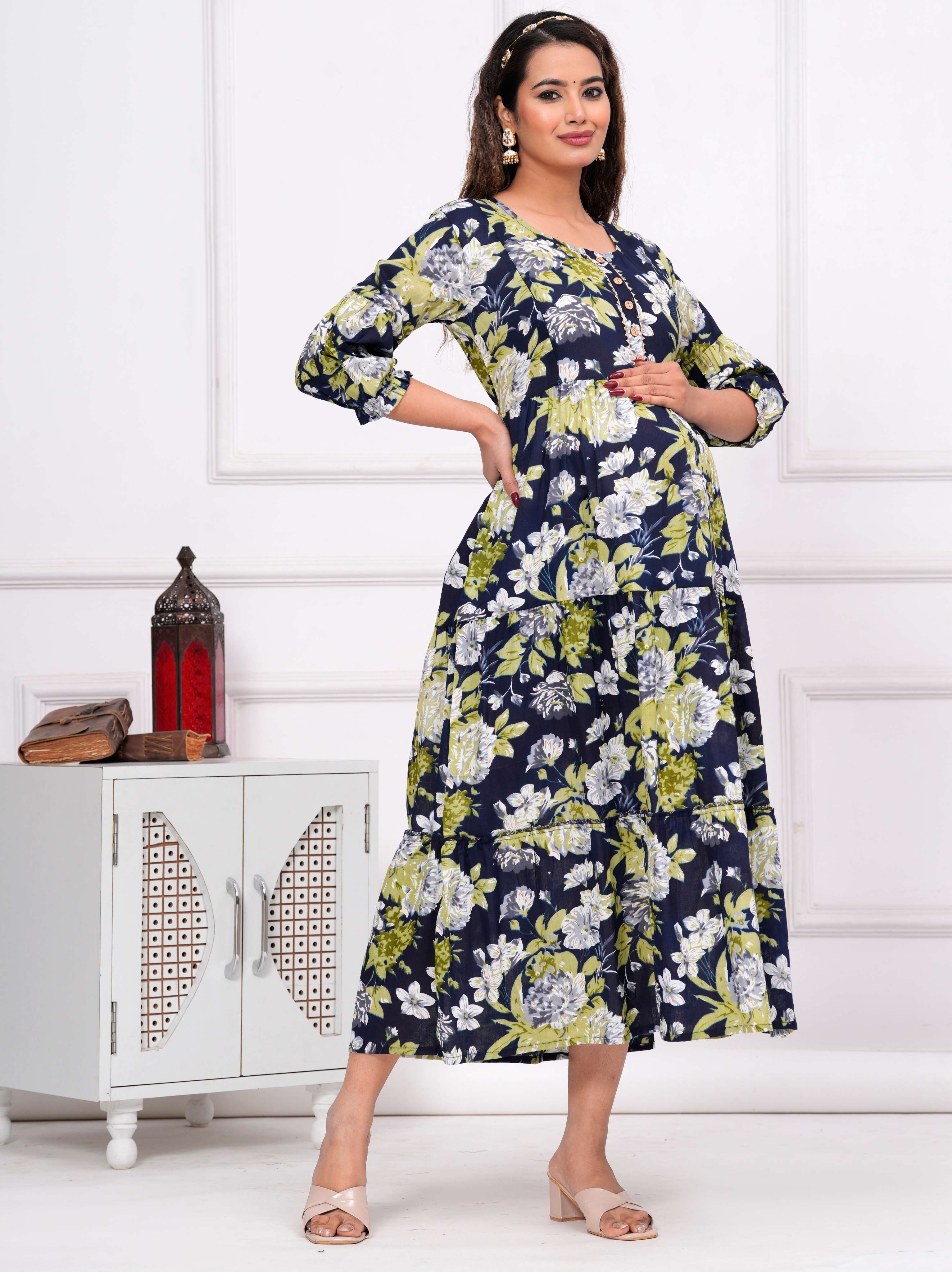 cotton maternity and feeding kurti  - 21169140 -  Standard Image - 1