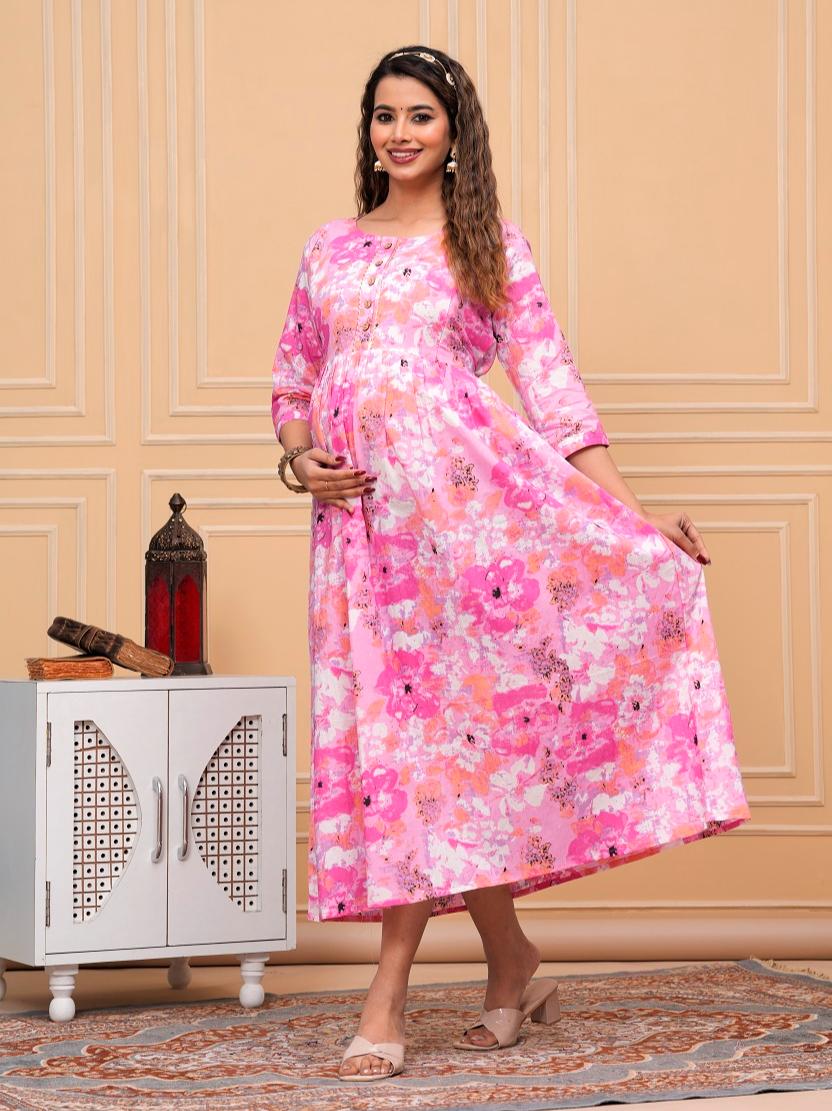 cotton maternity and feeding kurti  - 21169792 -  Standard Image - 1