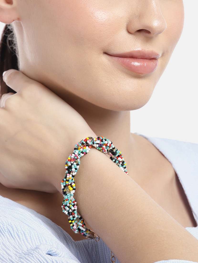 richeera women beaded charm bracelet - 21169975 - Standard Image - 4