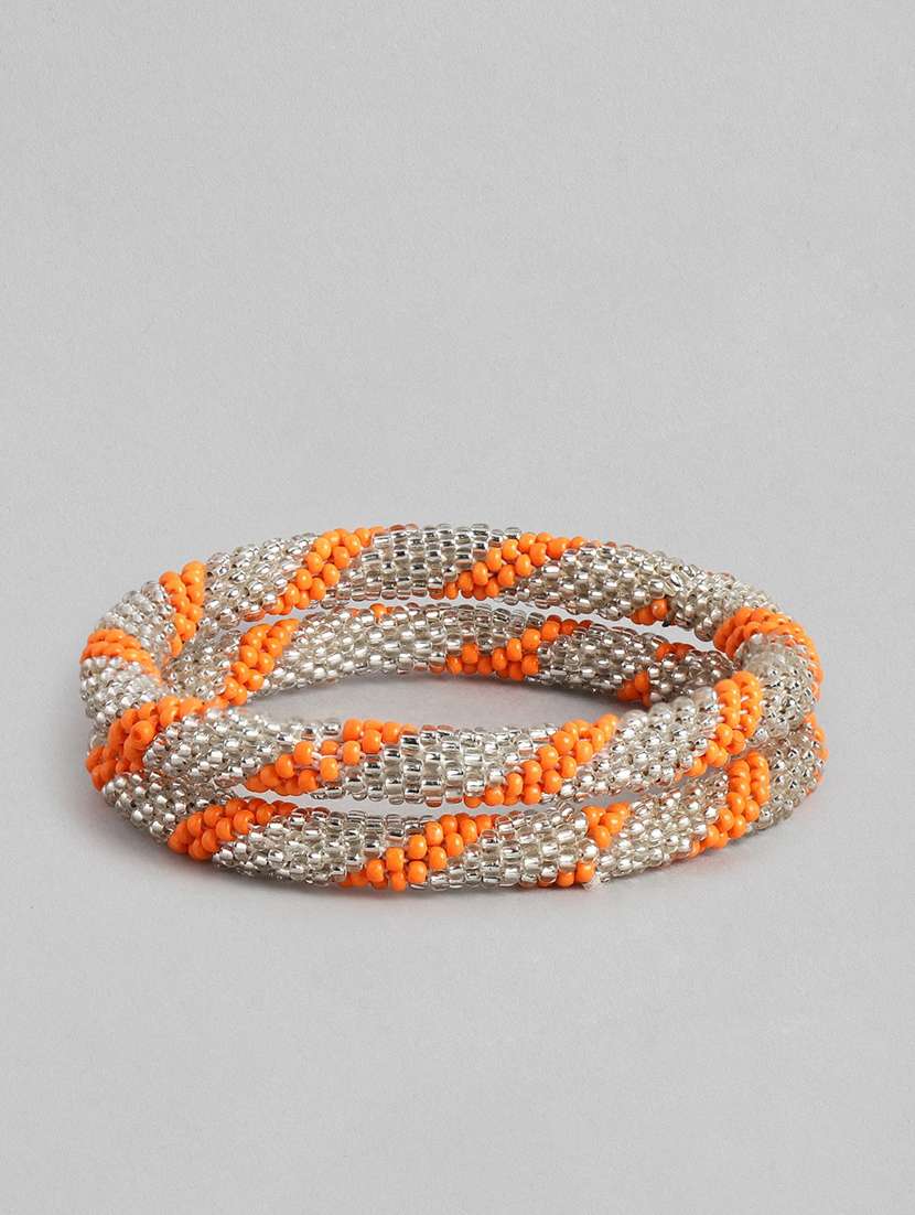 richeera women pack of 2 beaded bracelet