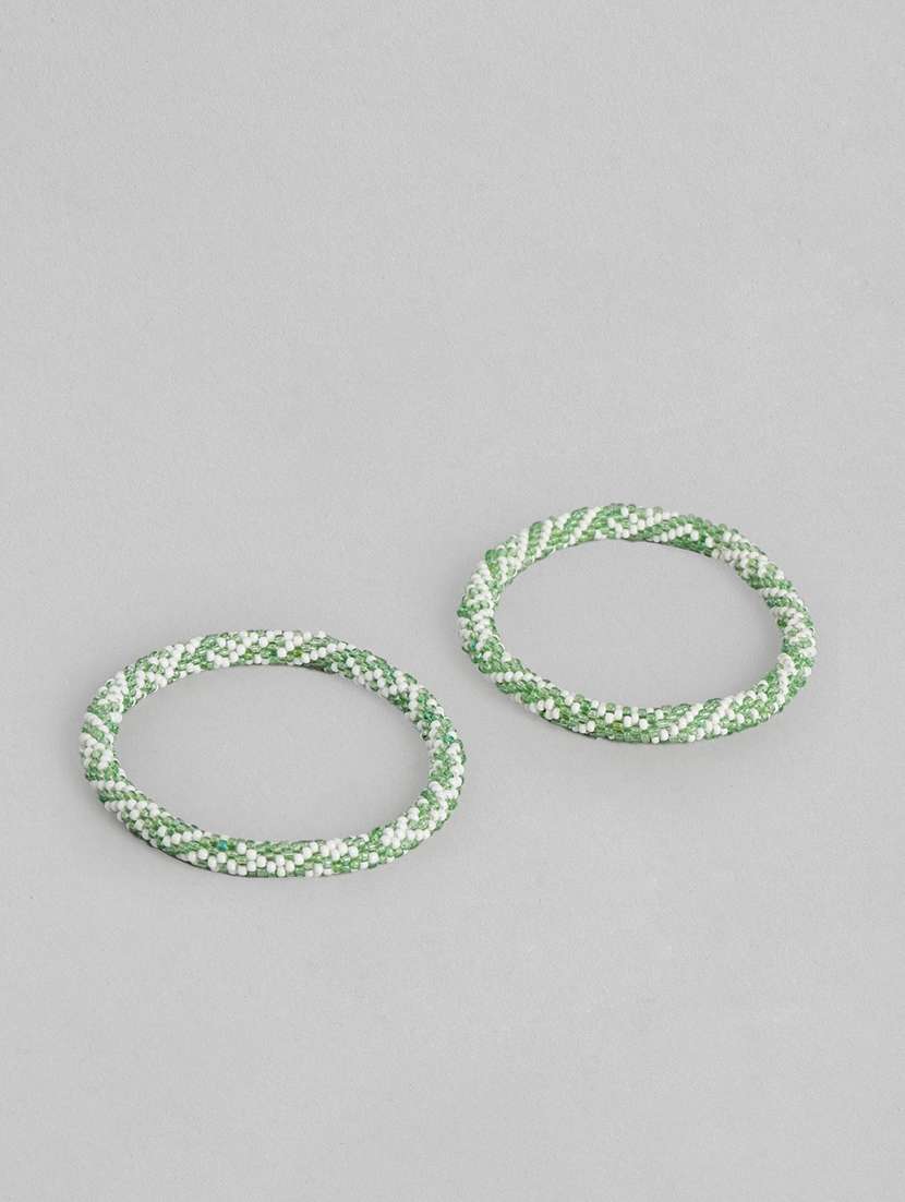 richeera women pack of 2 beaded bracelet - 21169978 -  Standard Image - 1