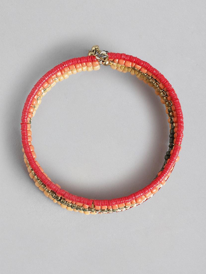 multi colored metal cuffs bracelet - 21169984 -  Standard Image - 1