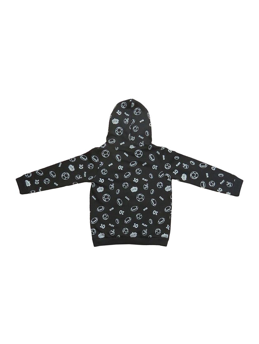 boys printed long sleeve hooded sweatshirt - 21170084 - Standard Image - 1
