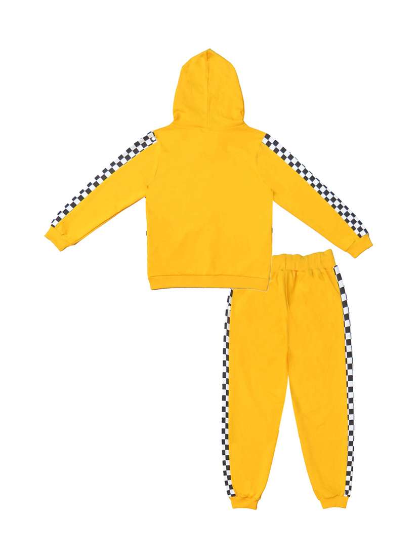 boys cotton full length track wear - 21170102 -  Standard Image - 1