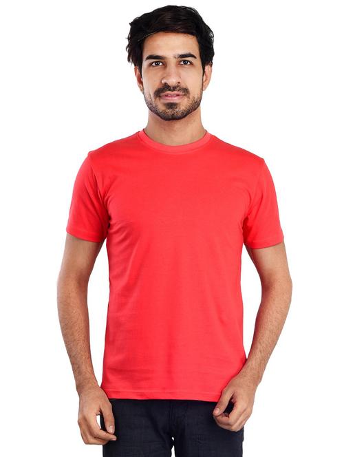 men round neck plain t-shirt - 21170187 - Standard Image - 0