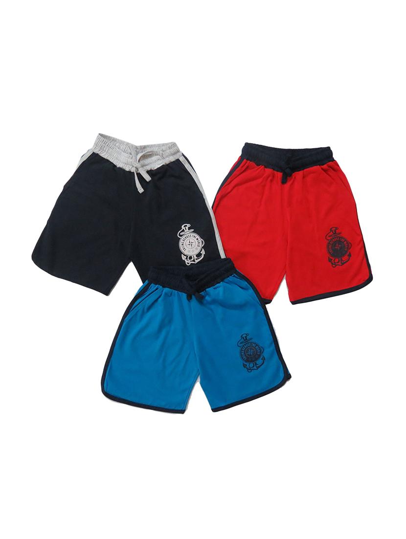 boys pack of 3 cotton shorts - 21170255 - Standard Image - 1