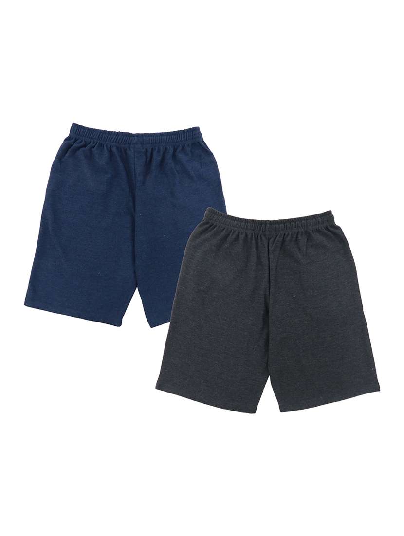 boys pack of 2 cotton shorts  - 21170269 -  Standard Image - 1