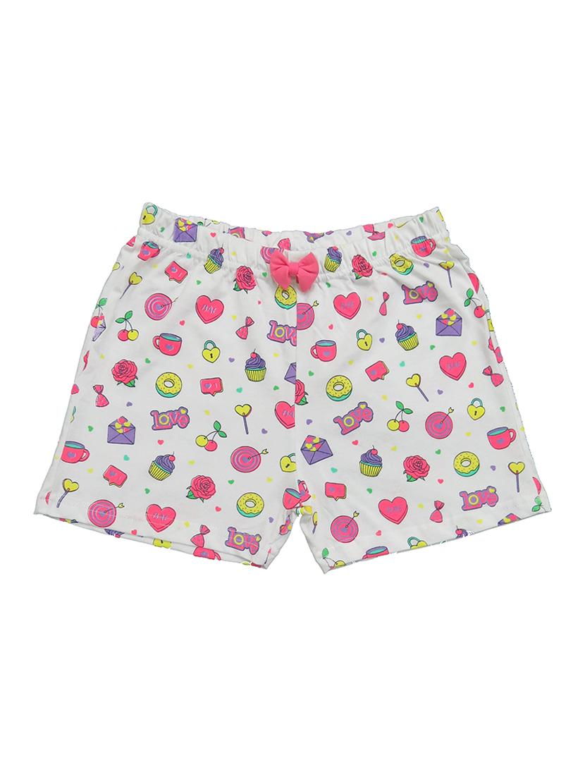 girls pack of 3 cotton shorts - 21170298 - Standard Image - 1