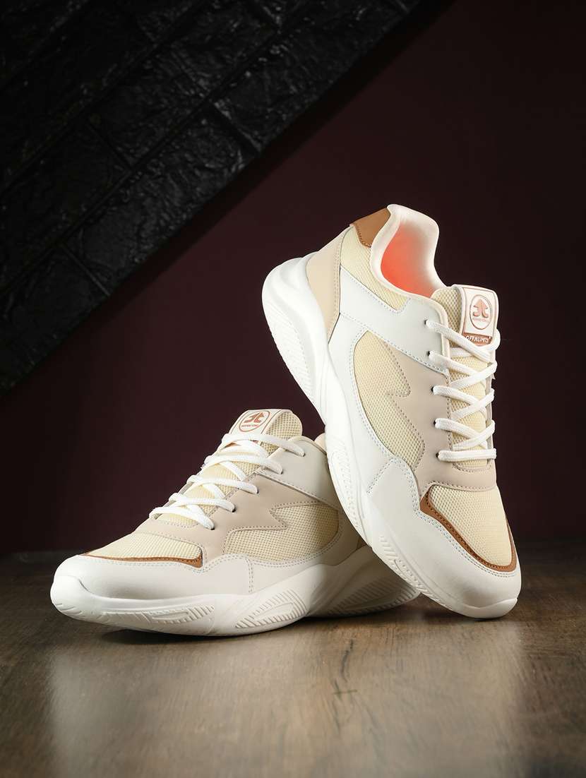 men beige sports shoes - 21170367 -  Zoom Image - 0