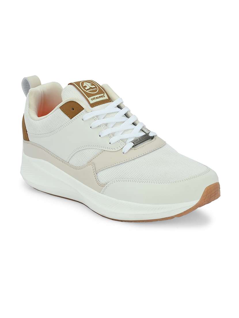 men white sports shoes - 21170374 -  Standard Image - 1