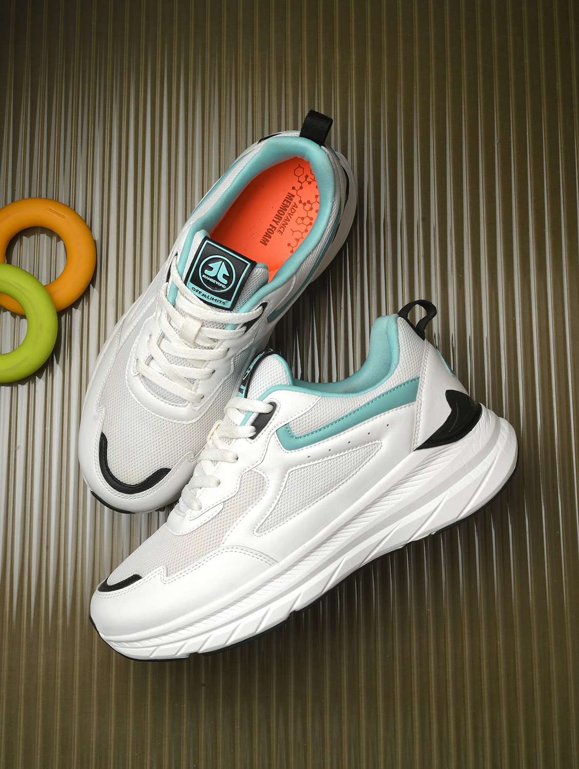 men solid lace up sport shoe - 21170400 - Zoom Image - 0