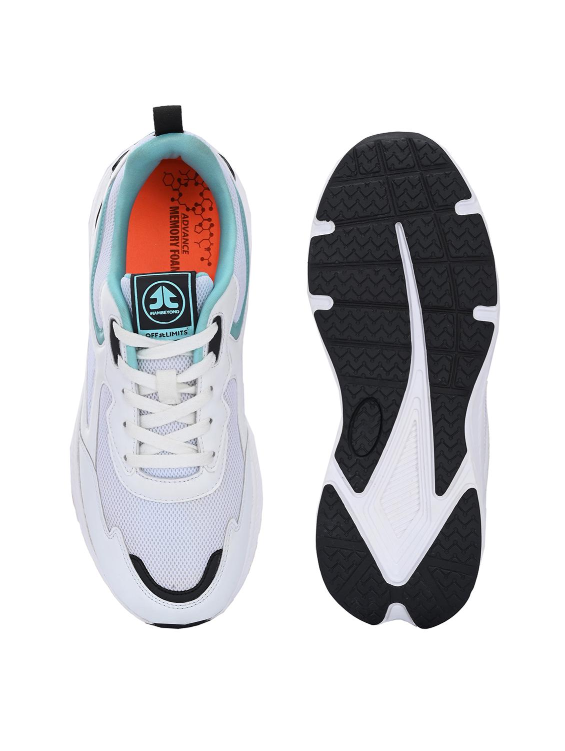 men solid lace up sport shoe - 21170400 - Standard Image - 6