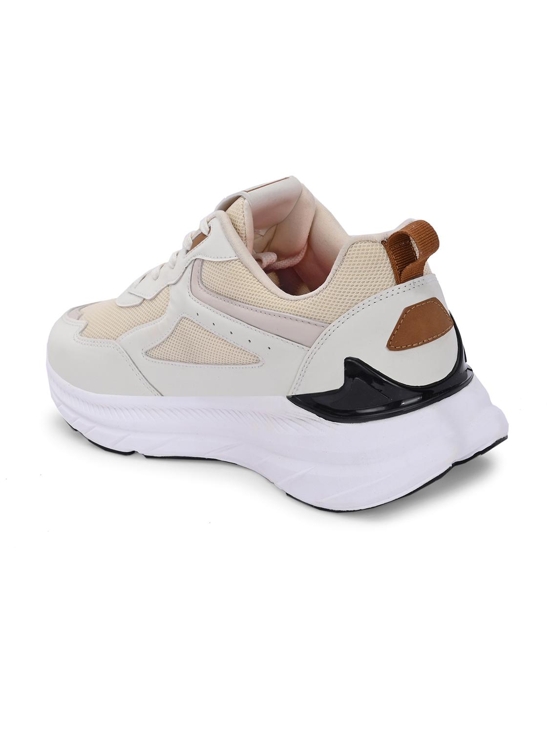 men solid lace up sport shoe - 21170403 - Standard Image - 4