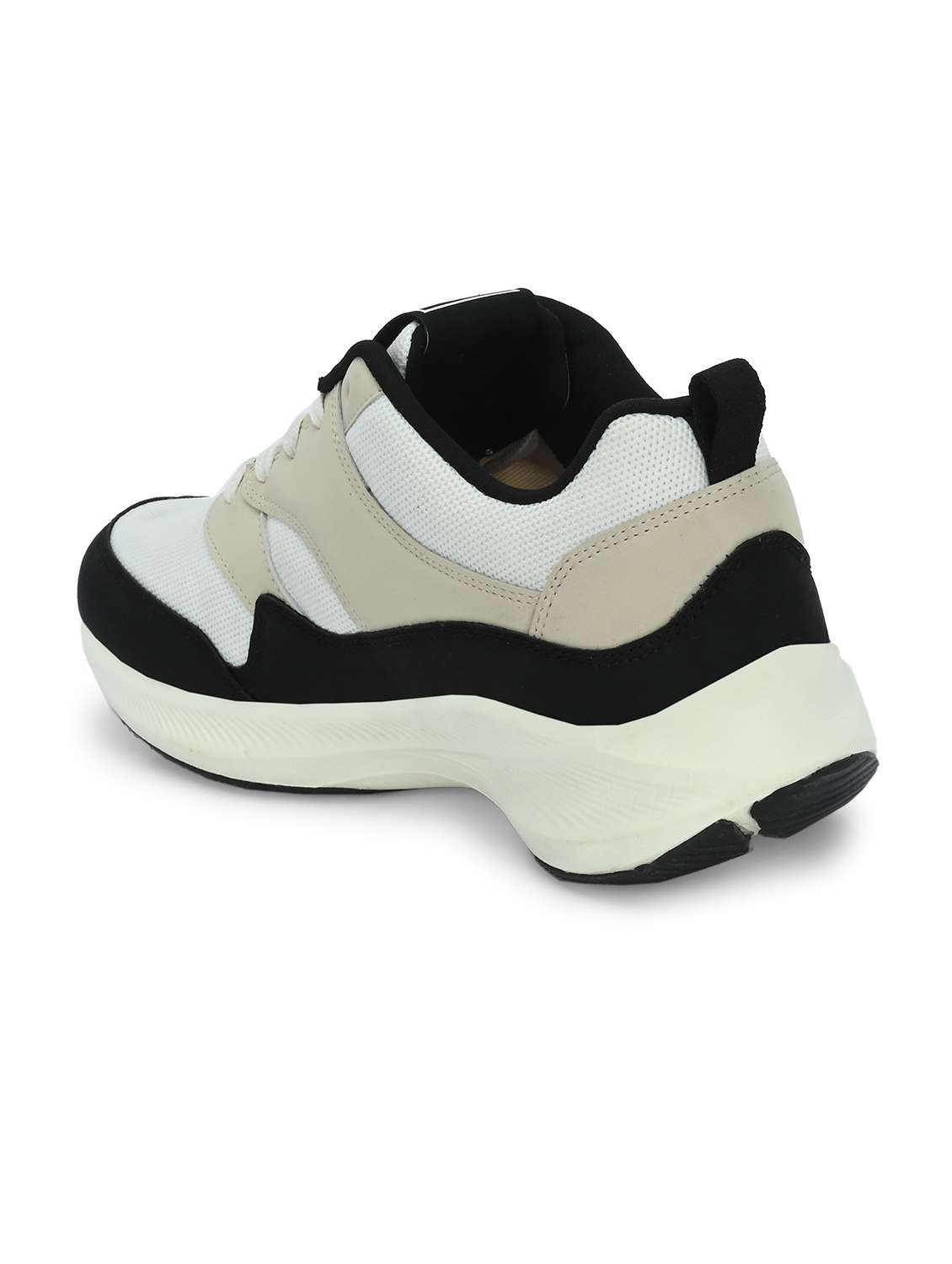 multi colored synthetic & mesh laceup sports shoes - 21170442 -  Standard Image - 4