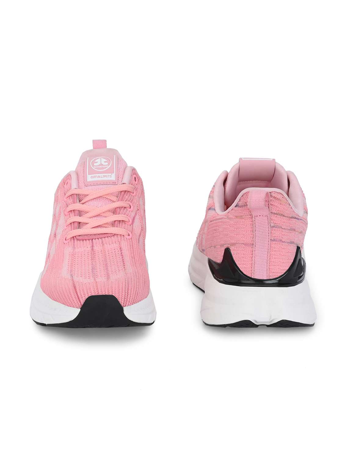 pink flyknit laceup sports shoes - 21170449 -  Standard Image - 4