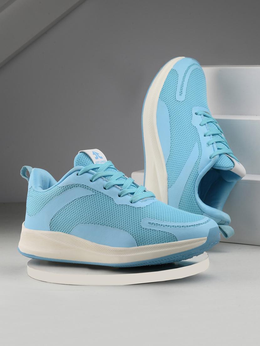 light blue lace-up sports shoes - 21170465 -  Zoom Image - 0