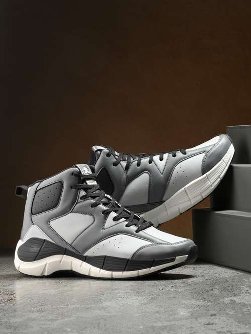 men color block lace up sneakers - 21170497 -  Standard Image - 0
