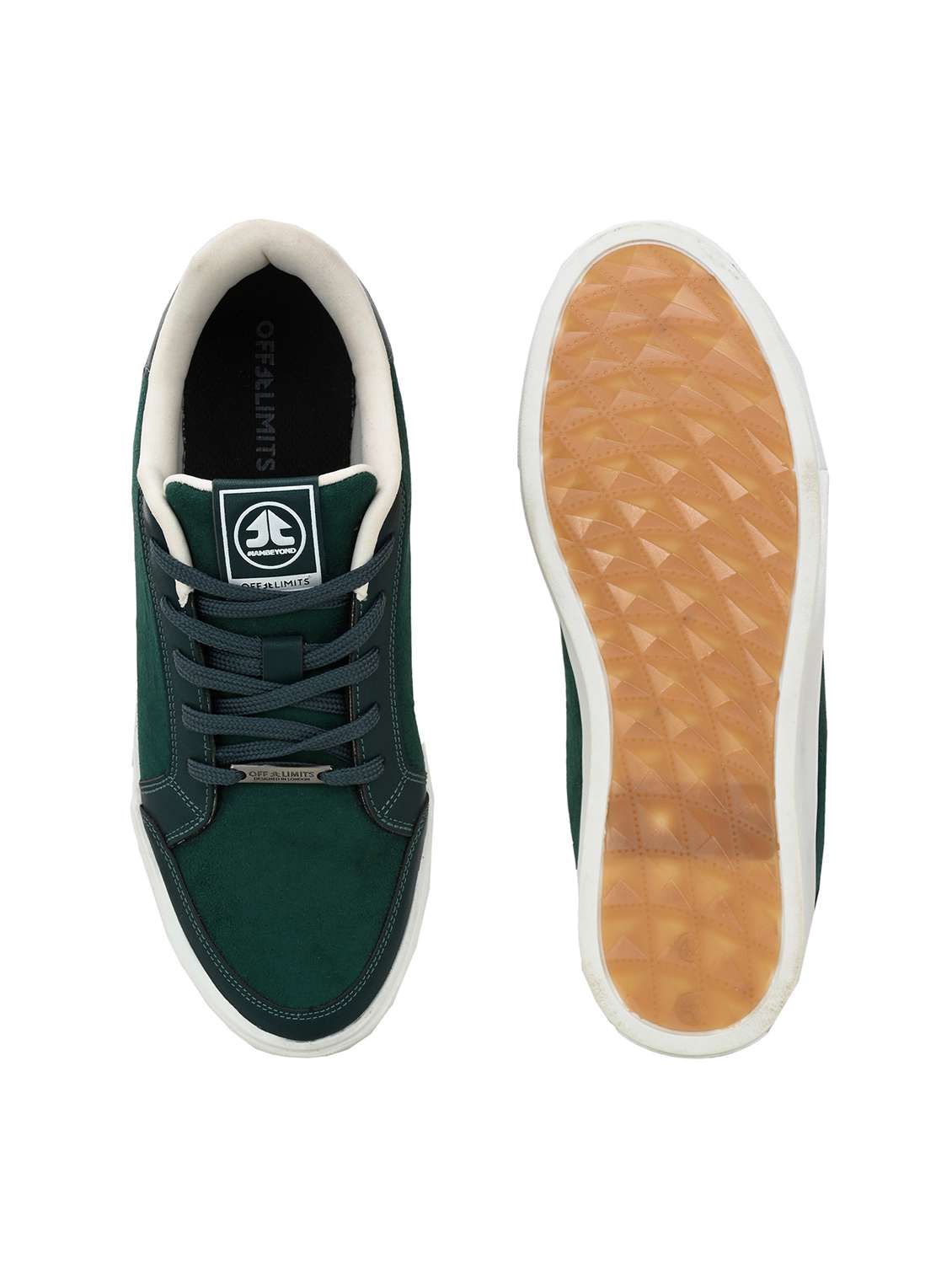 men solid lace up sneaker - 21170505 -  Standard Image - 6