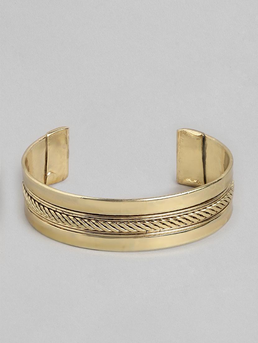 gold metal bangle bracelet - 21173236 -  Zoom Image - 0