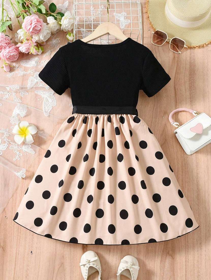 cream crepe frock - 21173270 -  Standard Image - 1
