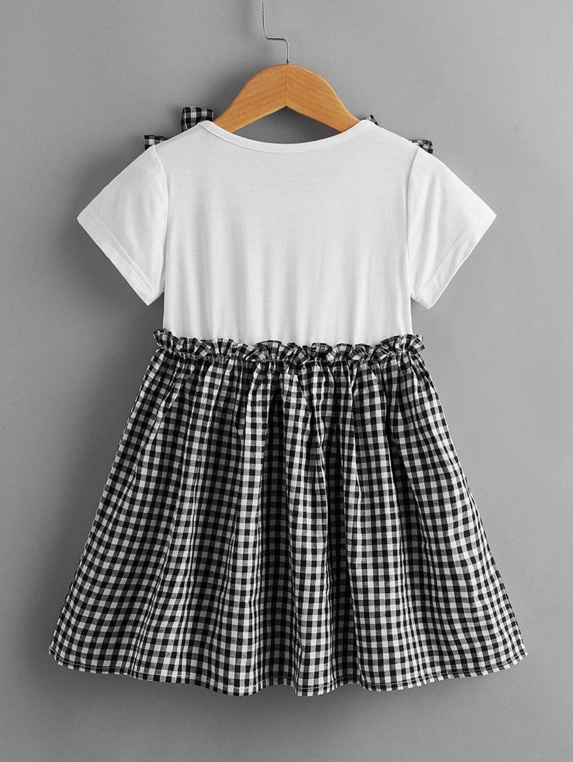 black cotton frock - 21173286 - Standard Image - 1