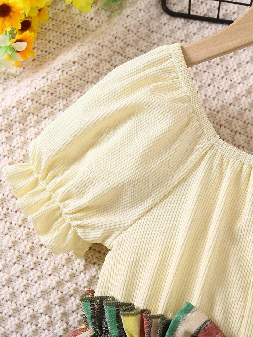 multi polyester frock - 21173291 - Standard Image - 4
