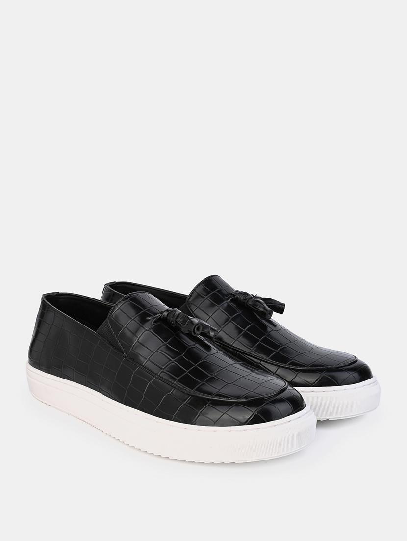 men slip on tassle detailing loafers - 21174612 - Standard Image - 1