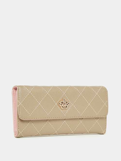 gold synthetic leather wallet - 21174709 -  Standard Image - 0