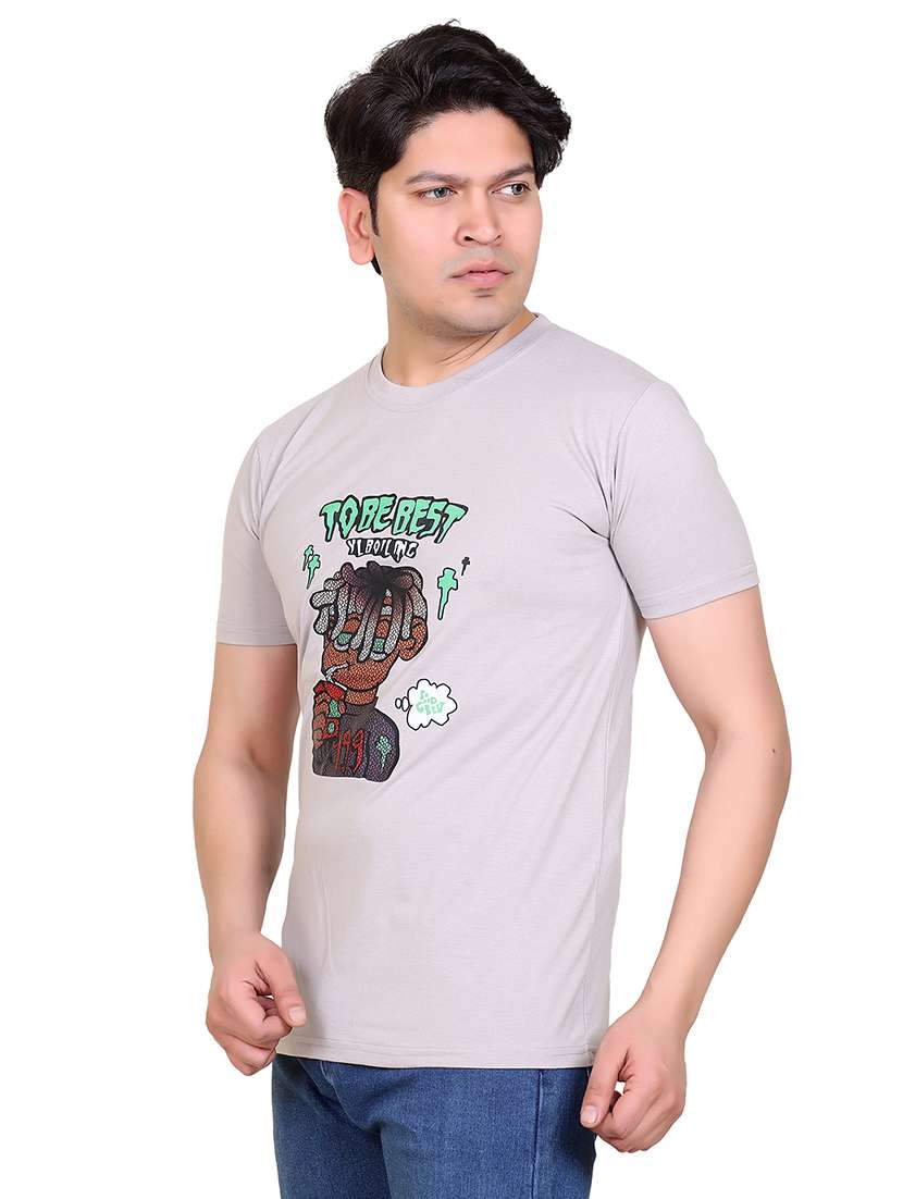 men round neck short sleeve t-shirt - 21174807 -  Standard Image - 1