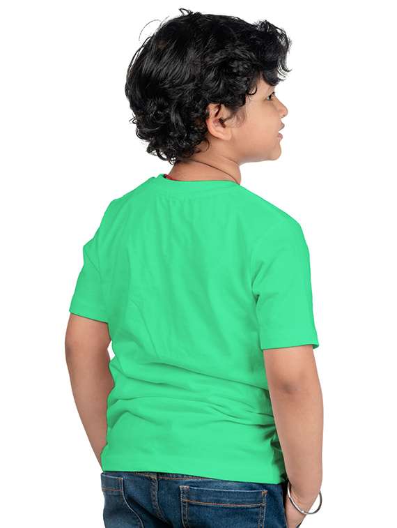 sea green cotton blend t-shirt - 21174900 -  Standard Image - 1