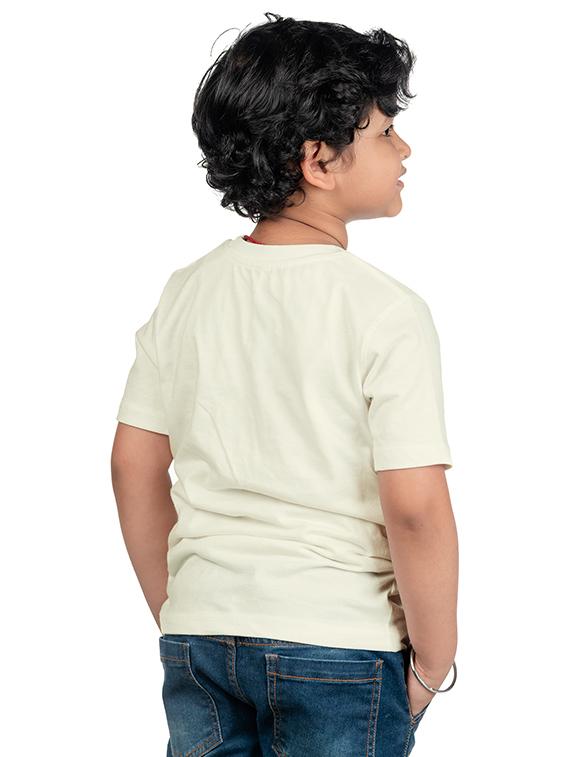 boy's round neck printed t-shirt - 21174922 -  Standard Image - 1