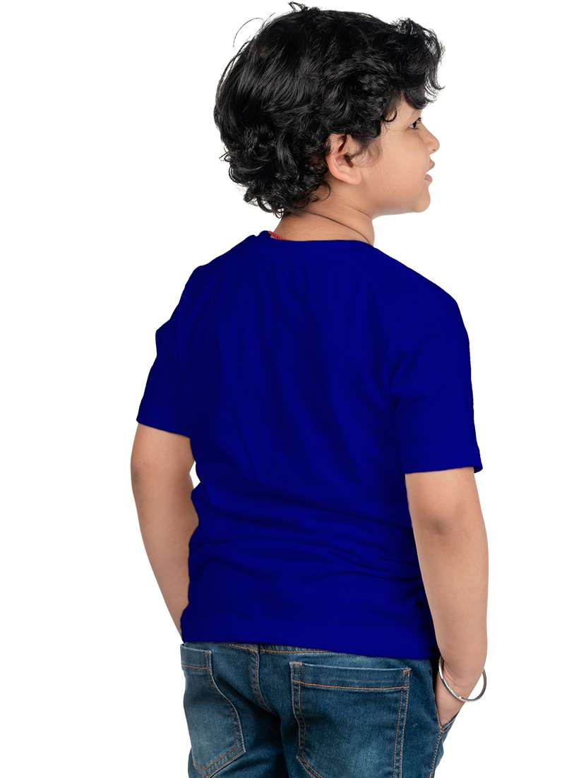 boys round neck printed t-shirt - 21175110 - Standard Image - 1