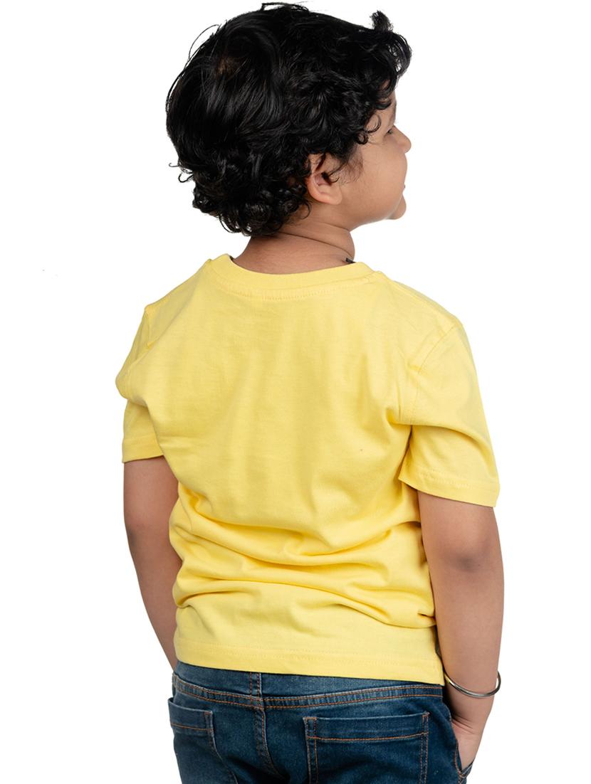 boys round neck printed t-shirt - 21175297 - Standard Image - 1