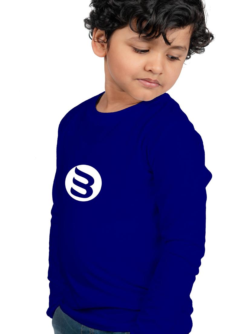 unisex blue cotton blend t-shirt - 21175887 - Standard Image - 1