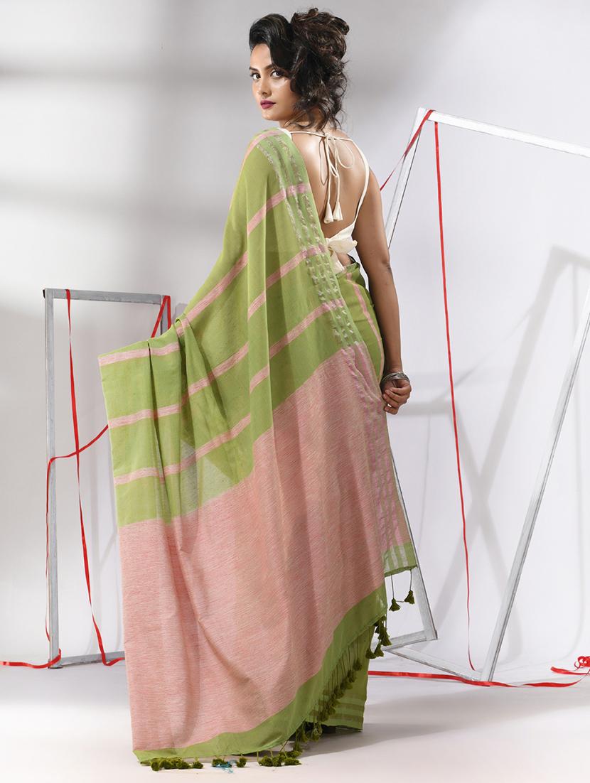 women handloom saree - 21176014 - Standard Image - 1