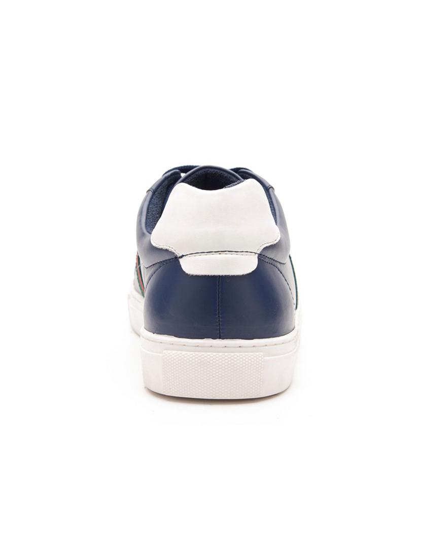 blue lace up sneakers - 21176452 - Standard Image - 4