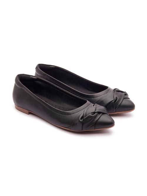 women black slip on ballerina - 21176492 - Standard Image - 0
