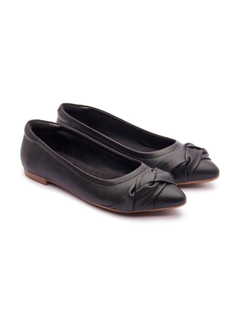 women black slip on ballerina - 21176492 - Zoom Image - 0