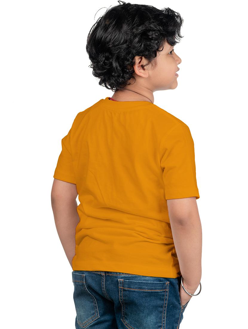 boy's round neck printed t-shirt - 21176675 - Standard Image - 1