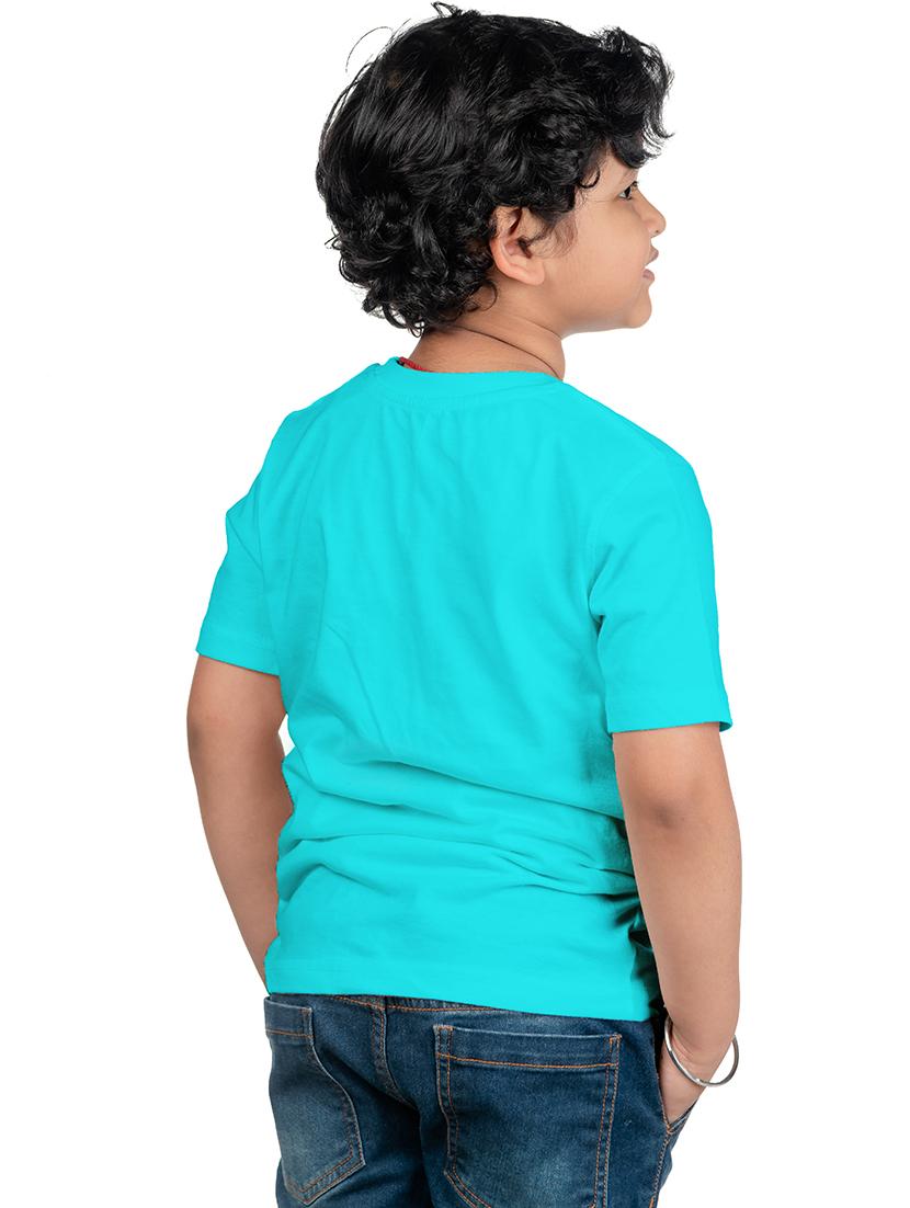 boy's round neck printed t-shirt - 21176679 - Standard Image - 1