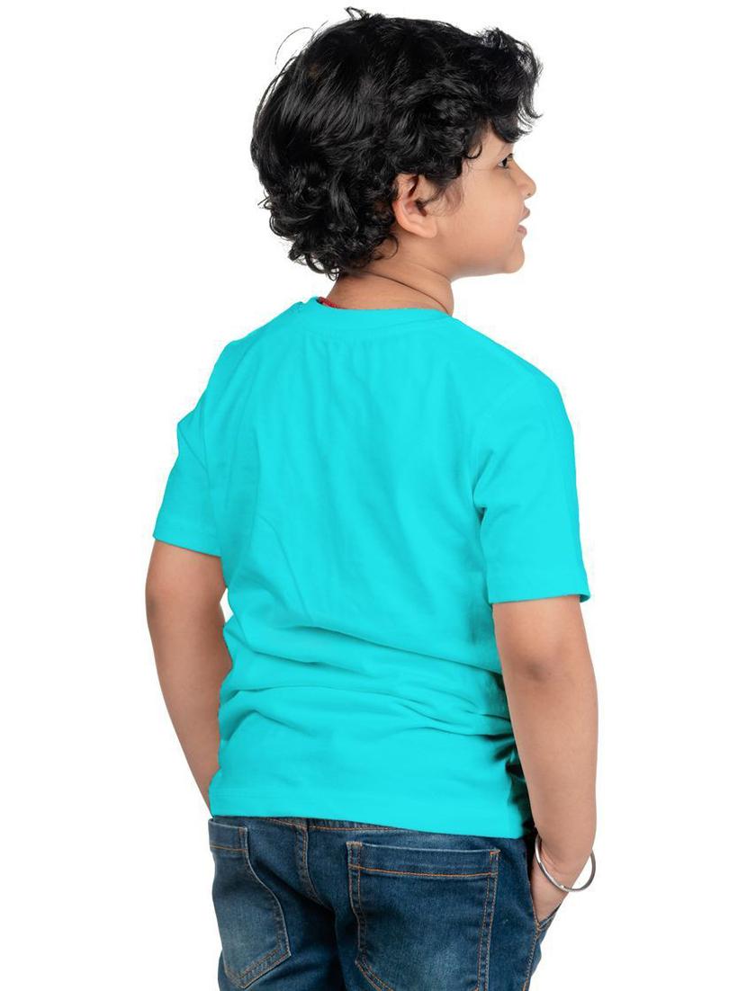 boys round neck short sleeves t-shirts - 21176694 - Standard Image - 1
