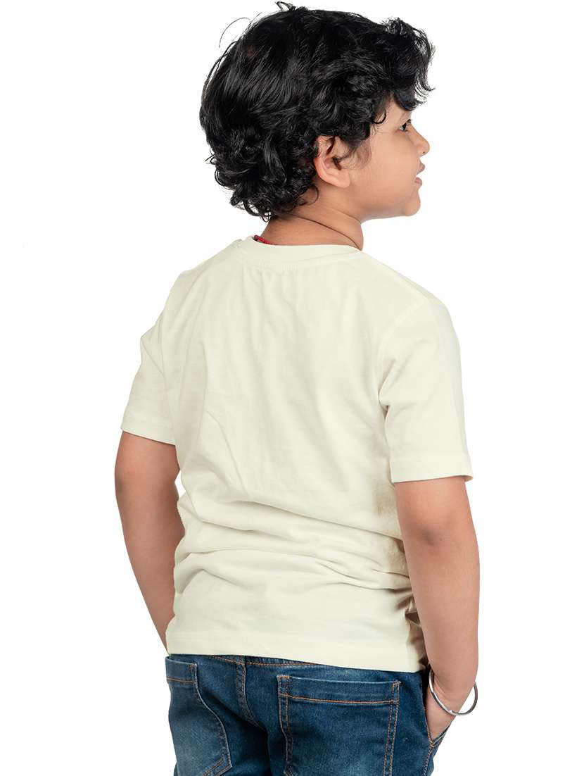boy's round neck printed t-shirt - 21177004 -  Standard Image - 1