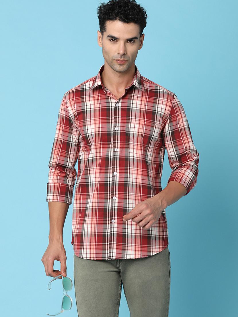 men collared long sleeves casual shirt - 21177054 -  Standard Image - 1