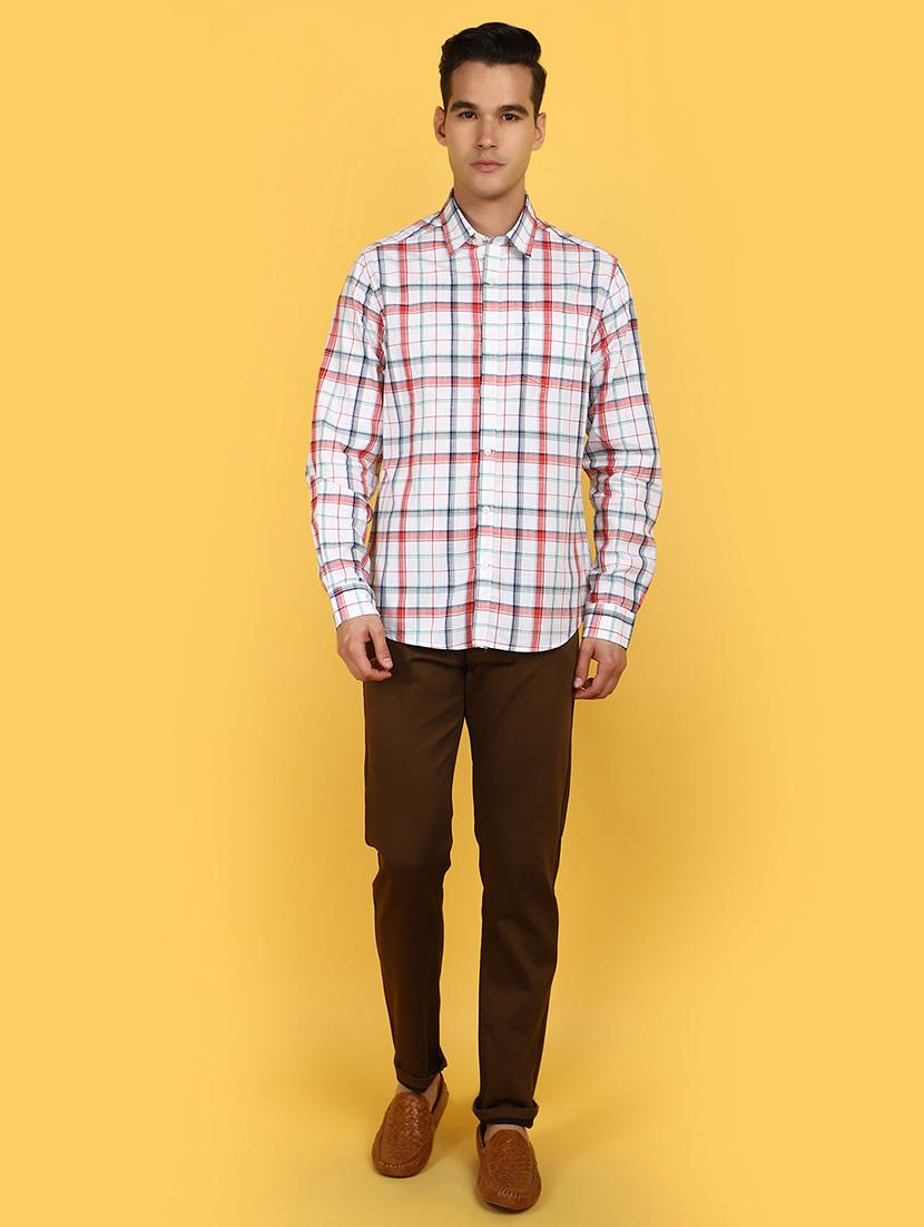 men collared long sleeves casual shirt - 21177104 - Standard Image - 4