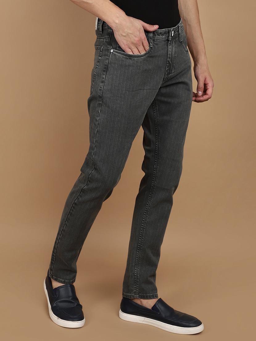 men mid rise plain denim jeans - 21177129 -  Standard Image - 1