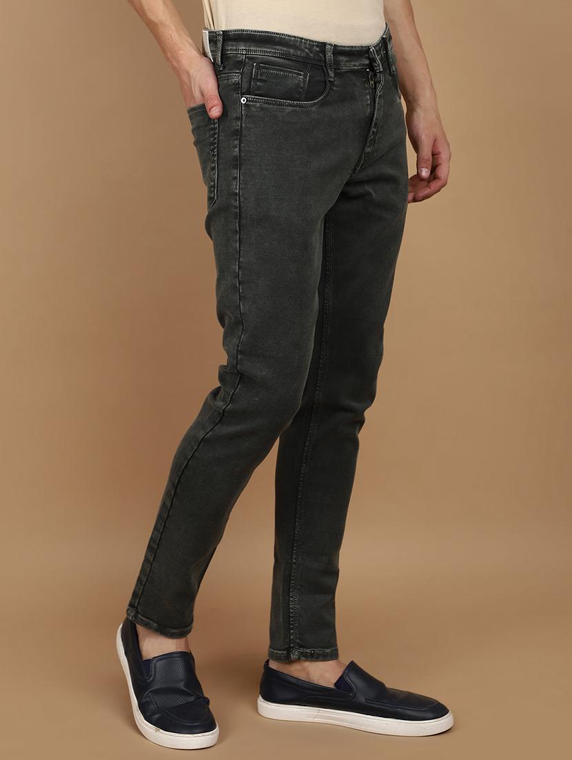 men mid rise plain denim jeans - 21177131 -  Standard Image - 1